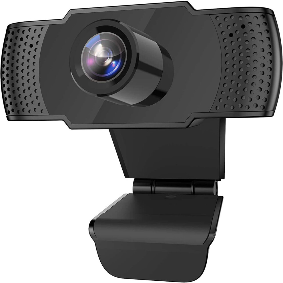 Widescreen Webcam, 1080P High Definition Webcam With Automatic Correction, Noise Reduction Microphone For Video Calls, Gaming, Conferences, Light 9004841519883