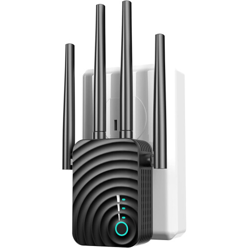 Επέκταση WiFi διπλής ζώνης για το σπίτι, εξαιρετικά υψηλή ταχύτητα 1200Mbps με ευρεία