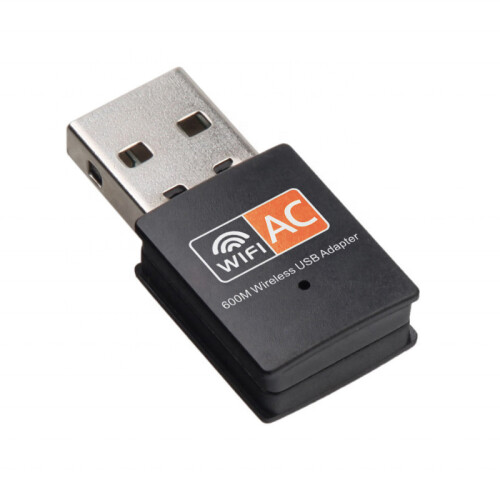 Προσαρμογέας ασύρματου δικτύου USBNOVEL AC600Mbps, διπλής ζώνης προσαρμογέας USB υψηλής 1