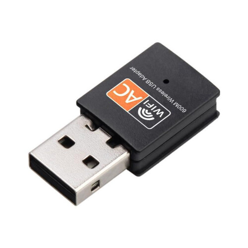 USBNOVEL AC600Mbps USB3.0 Ασύρματος Προσαρμογέας Δικτύου, Προηγμένη Ασφάλεια WPA3 Διπλής 1
