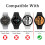 Προστατευτικό οθόνης Samsung Galaxy Watch5 44mm, Πολυσυσκευασία από σκληρυμένο γυαλί υψηλής 1