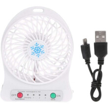 Leiser Mini-USB-Ventilator, umfassende Funktionen und langlebig für zuverlässige Leistung, kompaktes Design und starker Luftstrom, wiederaufladbar
