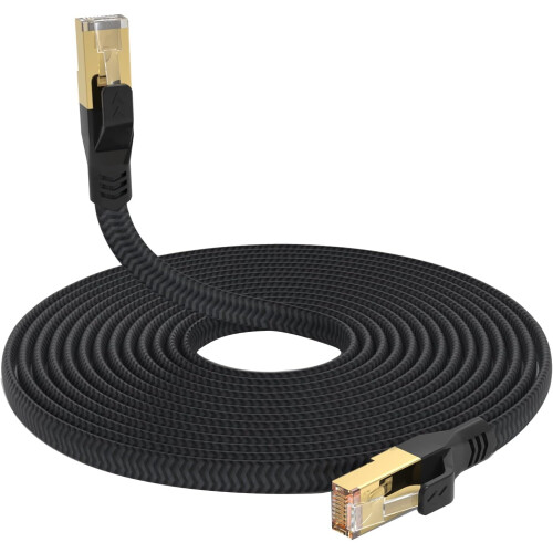 Καλώδιο Ethernet Cat710, θωρακισμένο συνεστραμμένο ζεύγος για βελτιωμένη απόδοση, 2