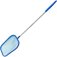 Versatile Pool Skimmer Net, Ultrafine Mesh For Quick And Easy Cleaning, Designed To Protect Pool Equipment From Damage, Sturdy And Lightweight