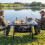Outsunny Outsunny Folding Camping Table w/ Adjustable Height, Storage Basket, Black 8