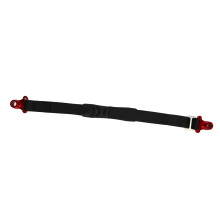 10.000 lbs Abschleppseil für Offroad-Motorräder, Rot, Nylon + Aluminium