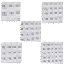 Tapis de bain épissé en plastique, tapis de sol de salle-Gris 5