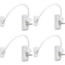 Koelkastsloten voor ongeëvenaarde bescherming, 360 graden draaibare stalen kabel voor flexibiliteit, eenvoudig te installeren kastsloten voor snelle