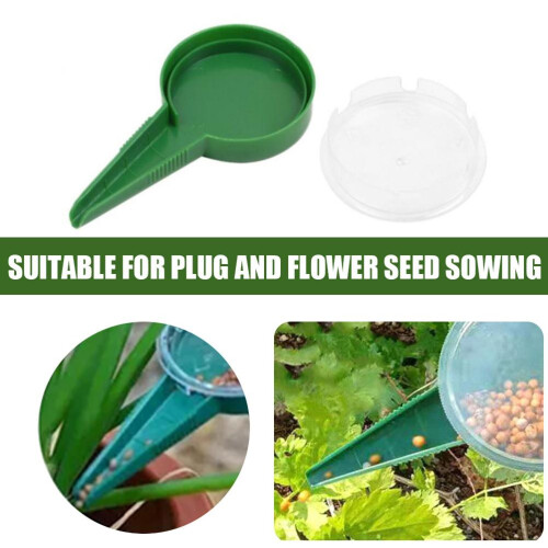 Adjustable Garden Seeder Tool, Easy Seed Separation With Precise Dial Setting Planter, Ergonomic Handle For Comfortable Gardening Sessions, High-Quali 2