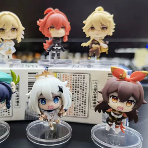 Anime Lovers Delight, Φιγούρα Δράσης Εμπνευσμένη από Genshin Impact Venti, Πολύχρωμη Μη Τοξική 2
