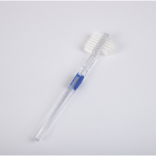 Professionele gebitsverzorging, dubbelzijdige tandenborstel, borstelkop met meerdere haartjes, stevige nylon borstelharen, zacht en mild, behoudt de