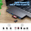 Προσαρμογέας πολλαπλών θυρών για MacBook, Προσαρμογέας φόρτισης Thunderbolt3Pass-through με 6