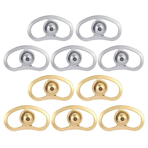 10pcs Comfortable Earring Backs Stylish Earring Backs-Style B