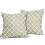 Conjunto de 2 Capas de Almofadas Florais 18x18 Polegadas, Fronhas Decorativas com Estampa de Blocos de Flores Vintage 3