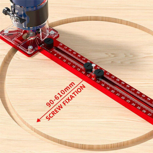 Multi in 1 Router Milling  Bracket Woodworking Cutting and Milling Circular Tool Auxiliary Circular Drilling Tools 2