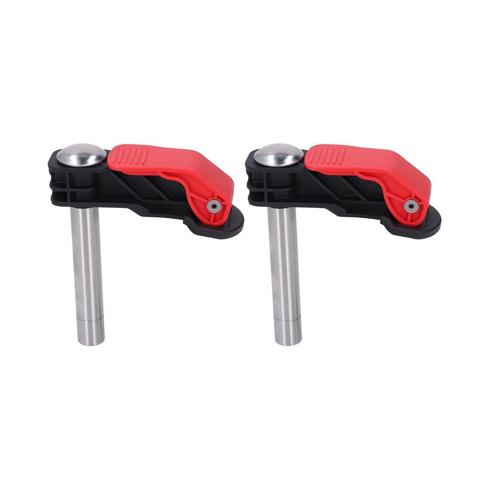 20Mm Bench Dog Clamp Set, Chute Quick Fixture Vise,Firm Grip For Woodworking Benchtops 2 Pcs 6031847351462