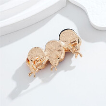 Broche de Joaninha, Broche Fofo de Inseto, Strass, Gotejamento de Óleo, Esmalte, Joia, Presente A