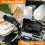 Universal Stroller Snack Tray Attachment with Dust Cover Sturdy Stroller Cup Snack Holder Clamp 7