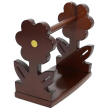 Houten Garenhouder, Bloemvormige Garenopberger, Garenbeheer, Haak- en Breiaccessoires