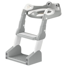 Siège D'Apprentissage Propreté Siège Toilette pour Tout-Petit Toilettes D'Apprentissage Propreté avec Urinoirs Marchepied Échelle et Protection