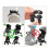 Universal Stroller Snack Tray Attachment with Dust Cover Sturdy Stroller Cup Snack Holder Clamp 4