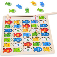 Magnetic Fishing Game for Kids: Alphabet & Number Learning Toy, Ideal for 3 Year Old Boys