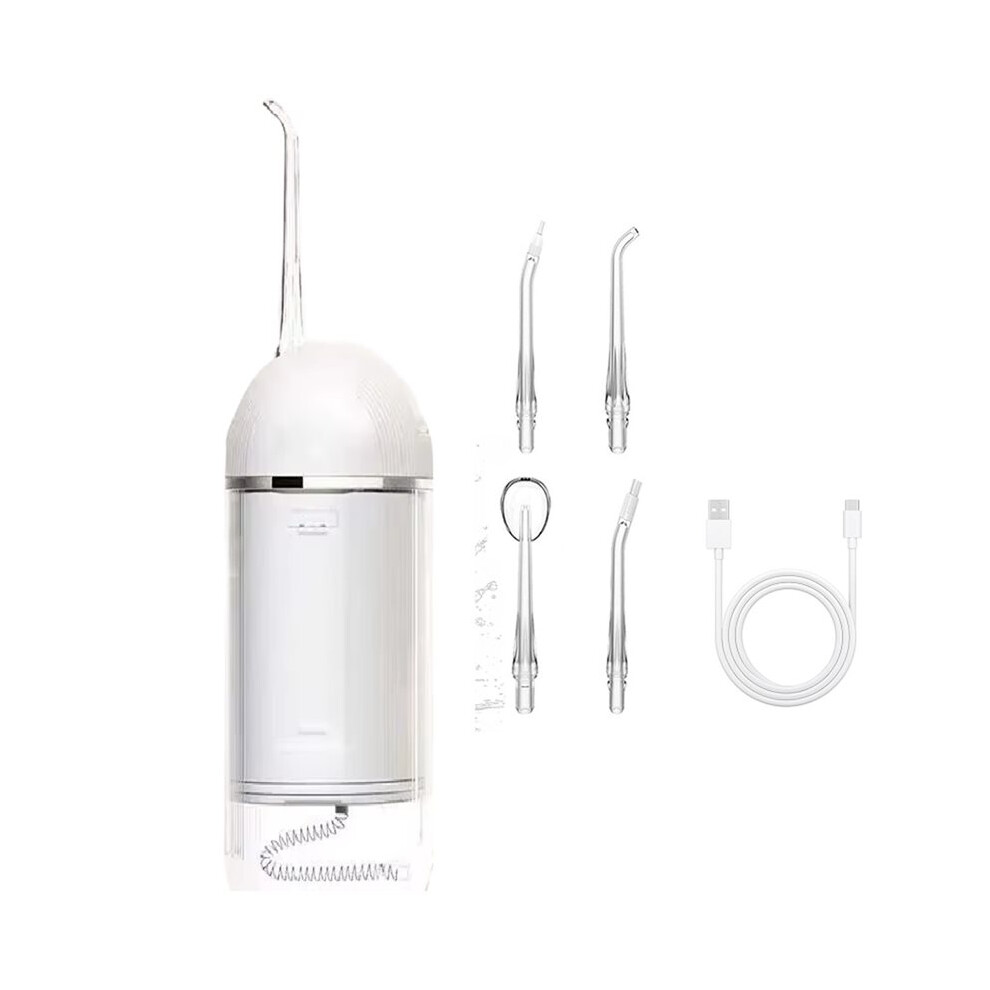 Exogio Water Dental Flosser Pick For Travel, Rechargeable Oral Irrigator, Collapsiblewater Teeth Cleaner For Braces