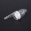 2X Aquarium Fish Tank CO2 Diffuser Carbon Dioxide Reactor with Ceramic Disc + 4 Suckers 5