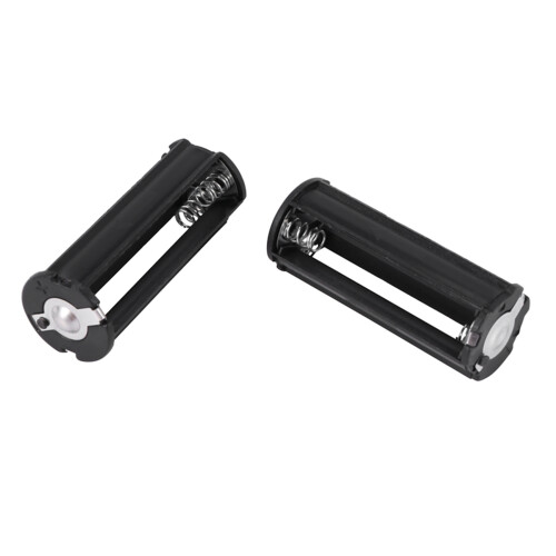 4Pcs Black Battery Holder for 3 x 1.5V AAA Batteries Flashlight Torch 2