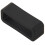 2X Black Watch Strap Retaining Hoop Loop Rubber Retainer Buckle Holder 22mm 2