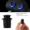 2X Zigarettenanzuender Universal Waterproof Plug AP208 Staubschutzkappe Socket Car 8