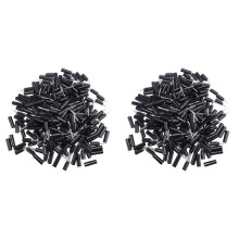 200 Pcs / Lot 2 Ml Noir En Plastique Parfum Vaporisateur Bouteille échantillon Pulvérisateur Pulvérisateur Atomiseur Bouteille de Parfum