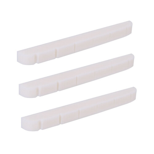 3pcs 42mm Bone Nut for Electric Guitar Tele 1