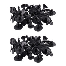 40 Pcs  Lock Push Screw Pin Clips
