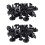 40 Pcs  Lock Push Screw Pin Clips 1