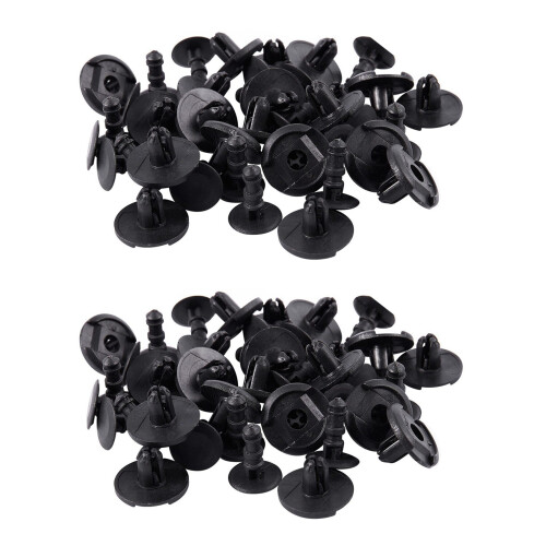 40 Pcs  Lock Push Screw Pin Clips