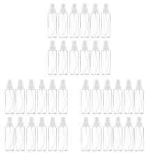 36 Confezioni da 120 Ml (4 Oz) Flaconi Spray Nebulizzati con Tappo Spray Pompa, per Viaggio, Olii Essenziali, Fragranze