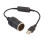 2X USB 5V to 12V Car Cigarette Lighter Socket Power Female Converter Adapter Cable 3