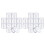 Empty 24-Pack Transparent Plastic Storage Spice Jar Wide Mouth Plastic Container with Lid for Beauty Products 1