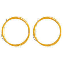 2X,20M 3mm Guida Dispositivo Fibra di Vetro Cavi Elettrici Push Pullers Cavo Un Serpente Rodder Cavo Un Nastro