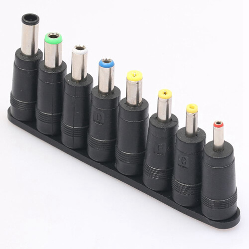 16x Universal 5Pin Jack Plugs  for Laptop AC Power Adapter Tips Connectors for Computer Notebook 1