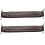 2X Brown Vintage Style Guitar AMP Amplifier Leather Handle 1