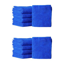 10Pcs Fiber Absorbent Towel Cleaning Towel 25 x 25CM