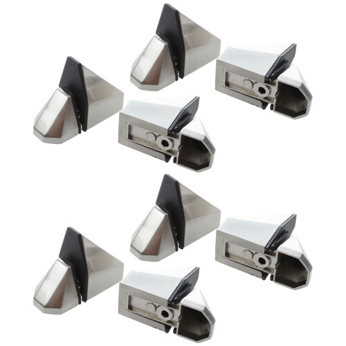 8 Pièces Support de Verre Réglable de 3 mm à 16 mm