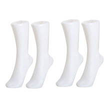 4Pzs Molde de Monitor de Edias Calcetin del Pie de Mujer Maniqui de Media Corta