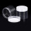 Empty 24-Pack Transparent Plastic Storage Spice Jar Wide Mouth Plastic Container with Lid for Beauty Products 3