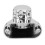 2X Adjustable Support Mural Pivotant pour Support de Main de Tête de Douche de Salle de Bains, Argent 6