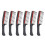 6 Pack Hair Comb, Comb Roller, Detangling Roller Comb Integrated Hair Roller Comb, Anti Splicing Comb 1