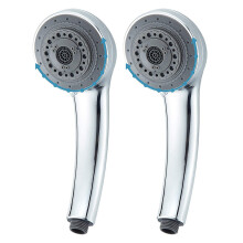 2X Cabezal de Ducha, Cabezales de Ducha de Alta Presión, Ducha de Mano Eléctrica Ajustable Universal