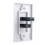 3X 2Port +USB 3.0 Female Wall Face Plate Panel Outlet Socket Extender White 5
